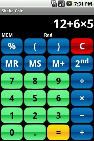Shake Calc - Preview 5