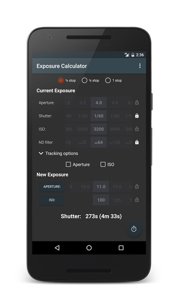 Exposure Calculator - Preview 24