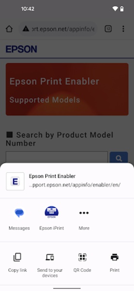 Epson Print Enabler - Preview 3