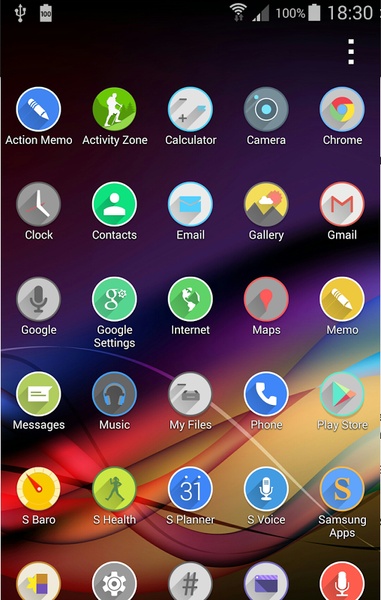 Galaxy Icon Themer - Preview 2