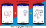 How to Draw Jurassic Dinosaur screenshot 11