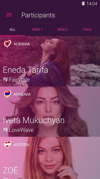 Eurovision Song Contest - Preview 2