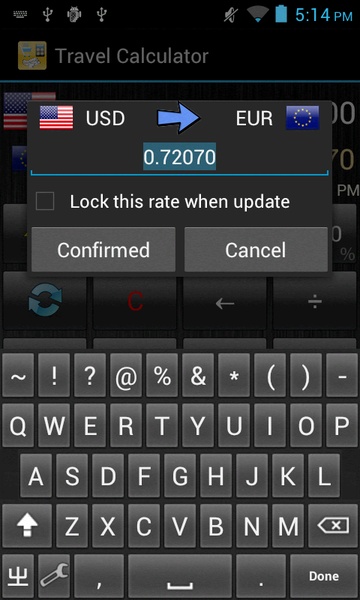 Travel Calculator - Preview 1