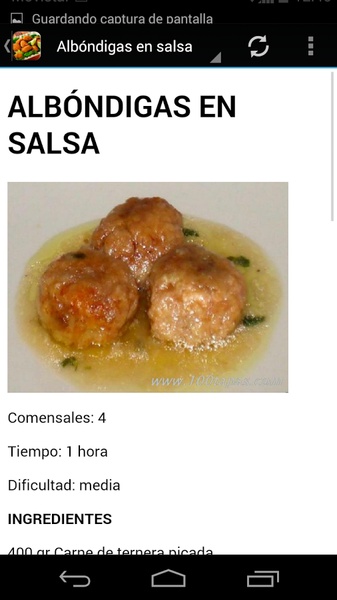 Recetas de cocina - Preview 1