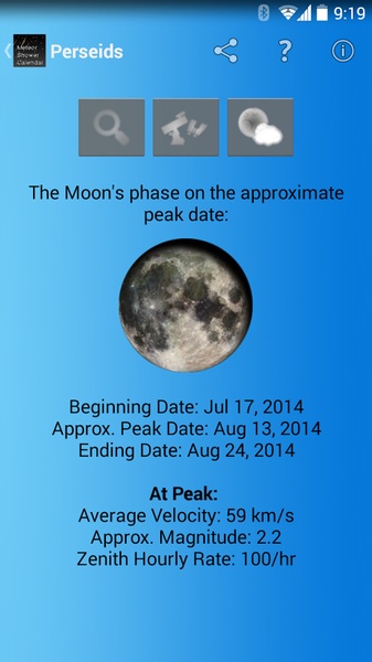 Meteor Shower Calendar - Preview 6