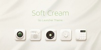 soft cream GOLauncher EX Theme screenshot 1