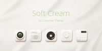 soft cream GOLauncher EX Theme screenshot 1