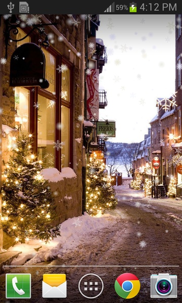 Christmas Snow live wallpaper - Preview 7