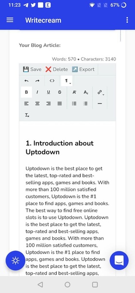 Writecream - Preview 5