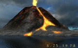 Active Volcano 3D Screensaver screenshot 1