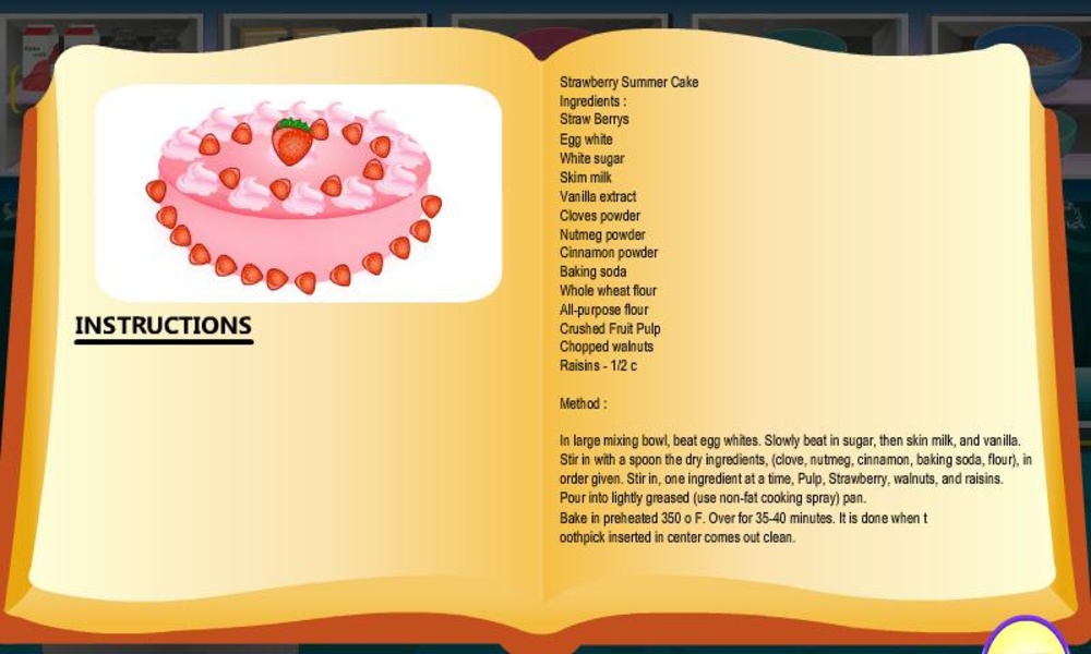 Strawberry Summer Cake - Preview 2