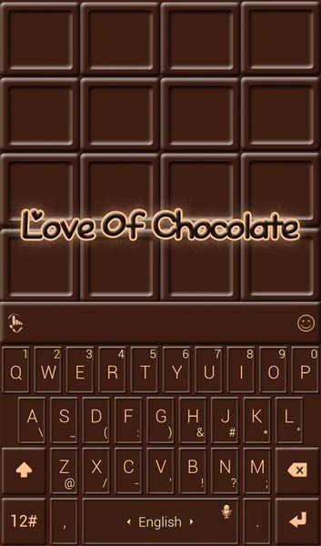 Love Of Chocolate TouchPal Theme - Preview 3