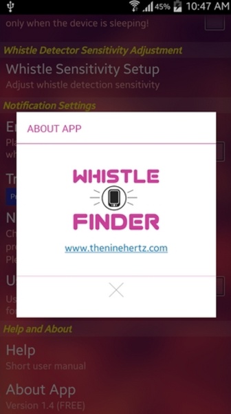 Whistle Android Finder FREE - Preview 2