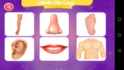 The Learning App - Kids Body Parts Learning screenshot 1