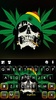 Weed Reggae Skull Keyboard Bac screenshot 1