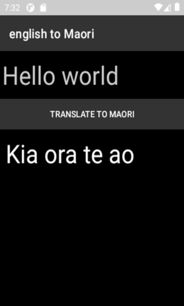 english to Maori translator - Preview 4