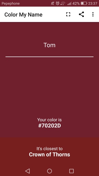 Color My Name - Preview 3