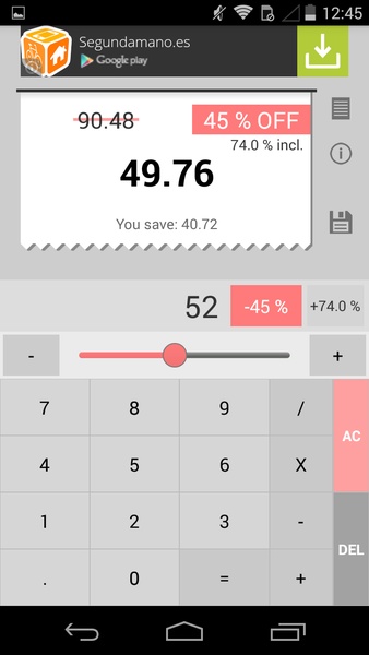 Discount Calculator - Preview 1