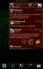 Steampunk Twitter GO Widget screenshot 2