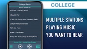 College Radio Favorites screenshot 1