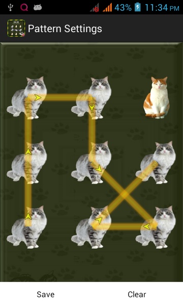Pattern Cat Screen Lock - Preview 2