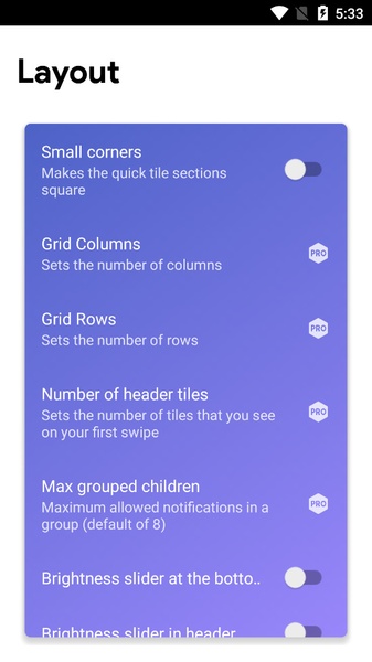 Power Shade: Notification Bar Changer & Manager - Preview 4