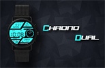 Chrono Dual Watch Face screenshot 18