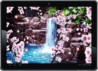 Sakura Waterfall live wallpaper screenshot 4