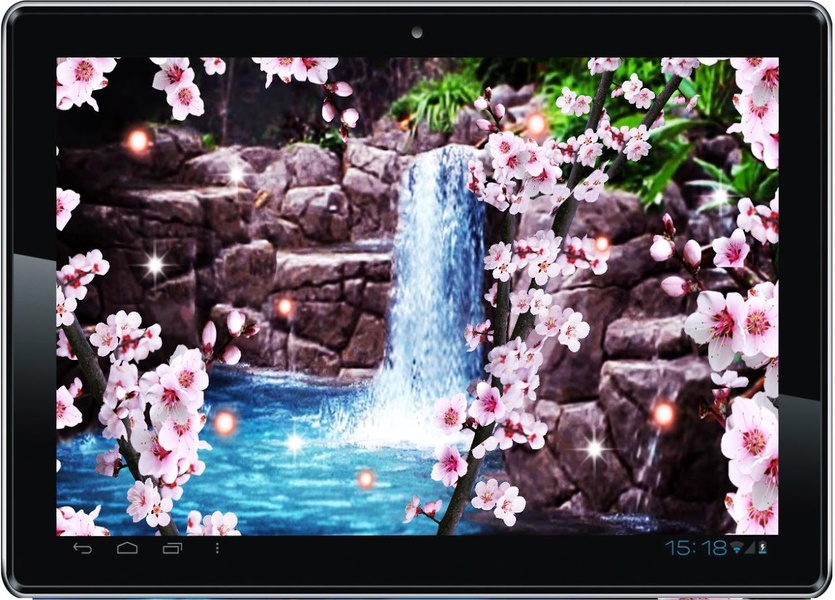 Sakura Waterfall live wallpaper - Preview 4