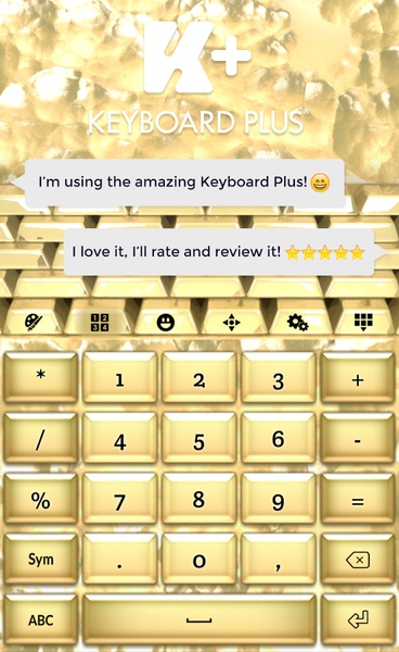 Keyboard Gold - Preview 5