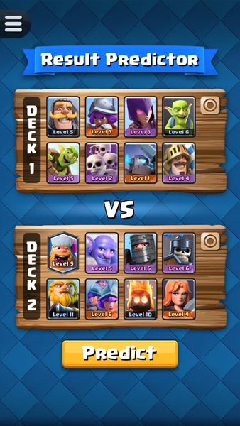 Battle Result Predictor for Clash Royale - Preview 3