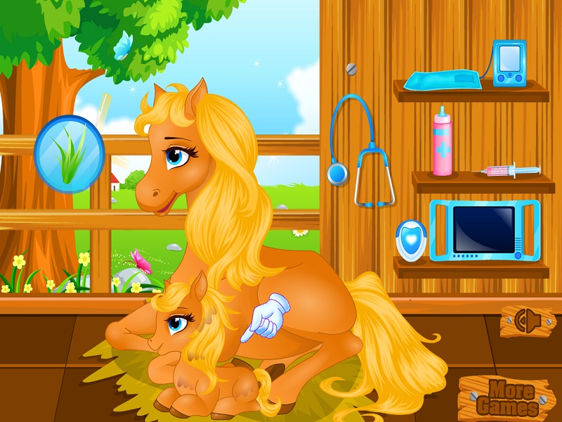 Pony gives birth - Preview 5