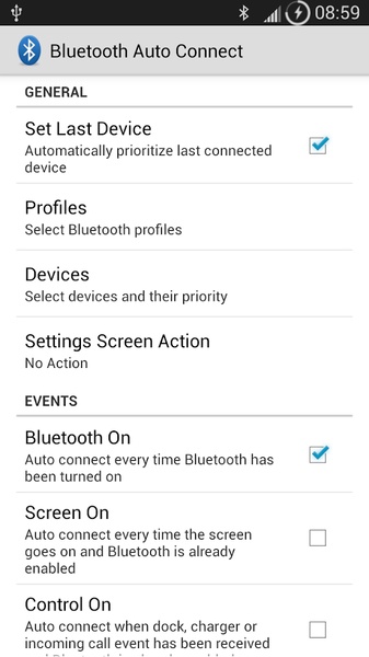 Bluetooth Auto Connect for Android - Download the APK from Uptodown
