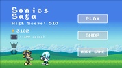 Sonics Saga screenshot 1