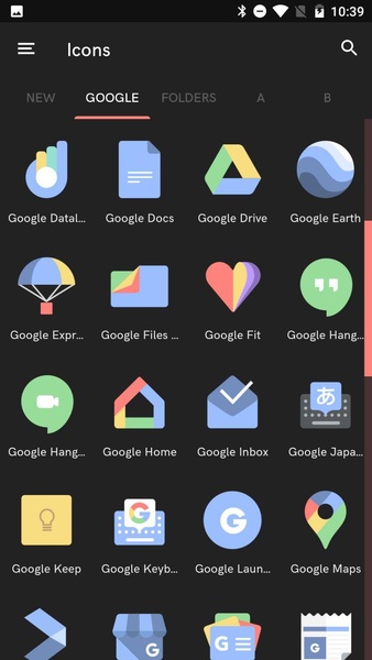 Delta - Icon Pack - Preview 3