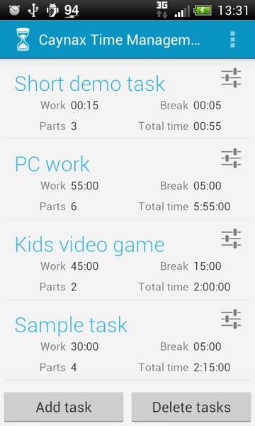 Caynax Time Management - Preview 4