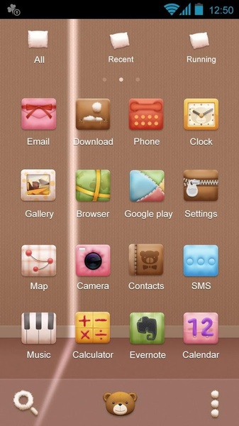 Teddy GOLauncher EX Theme - Preview 3