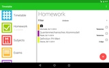 Timetable screenshot 2