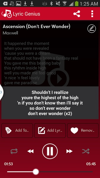Lyric Genius - Preview 7