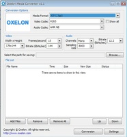 Oxelon Media Converter screenshot 1