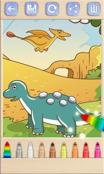 Paint Dinosaurs - Preview 4