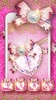 Pink Gold Fancy Theme: Glitter heart wallpaper HD screenshot 5