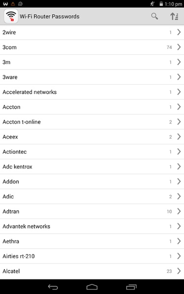 Router Passwords - Preview 10