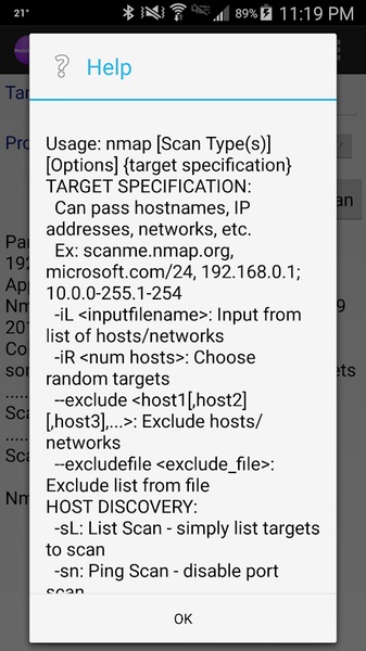 Mobile Nmap - Preview 1