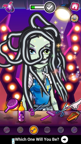 jogo de salão de beleza de monster high