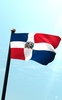 도미니카 공화국 국기 3D 무료 screenshot 5