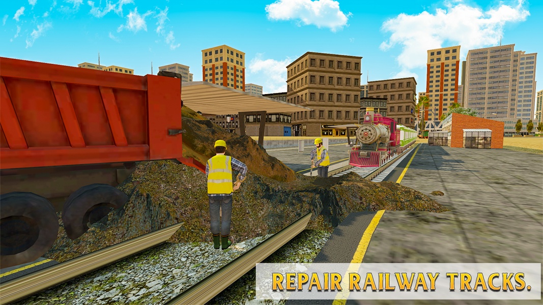 Train Station Construction Railway - Preview 11