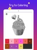 Candy color by number : Pixel art cupcake screenshot 3