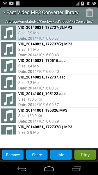 Fast Video MP3 Converter - Preview 2
