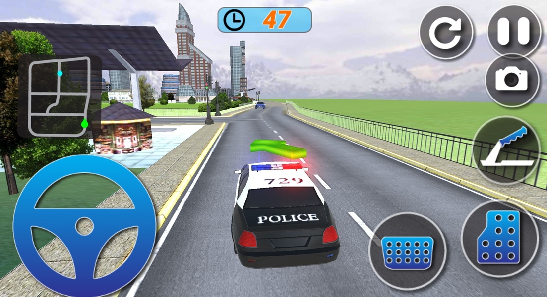Crazy Police Prisoner Car 3D - Preview 2